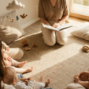 1 encontro Bebês Voadores - 1 bebê + 1 adulto