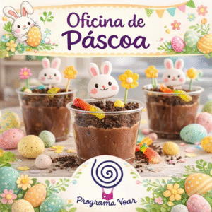 Mini e Super Chefs da Páscoa – Oficina Criativa do VOAR
