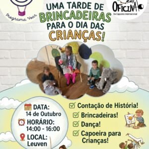 Oficina de Dia das Crianças – Capoeira (Leuven)
